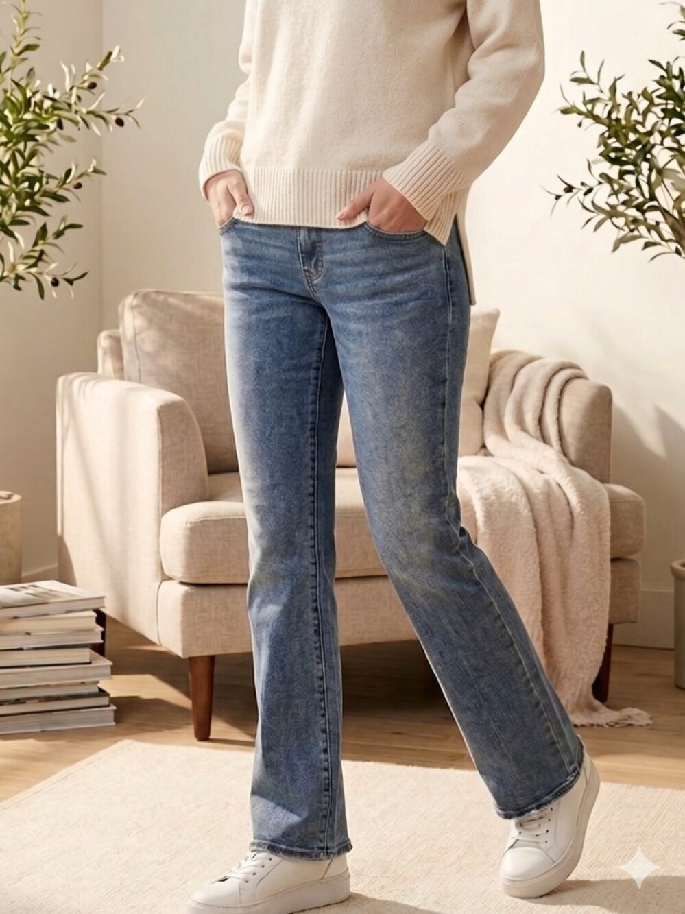 BLANQI Postpartum Support Skinny Jeans - Size 6. Tummy Control
